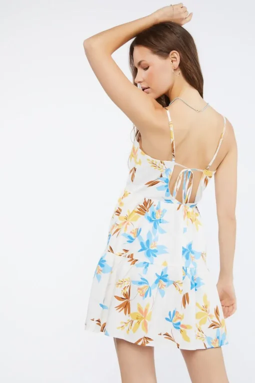 Floral Print Mini Dress