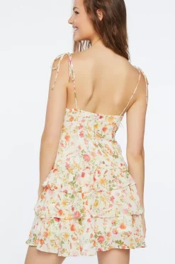Floral Print Mini Dress