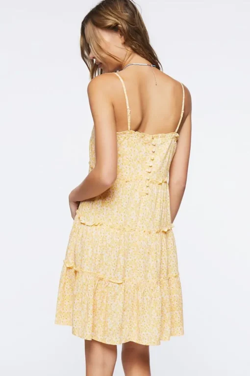 Floral Print Mini Dress
