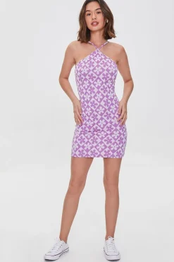 Floral Print Mini Dress