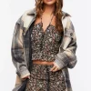 Floral Print Mini Skirt