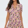 Floral Print Relaxed-Fit Shorts