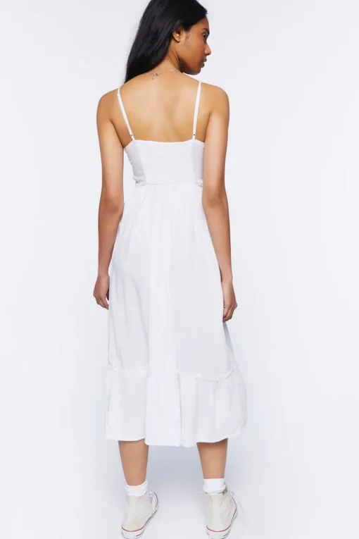 Flounce Cami Midi Dress