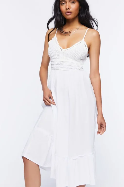 Flounce Cami Midi Dress