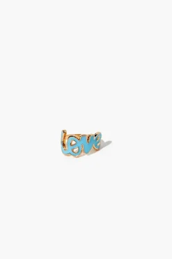 Flower & Evil Eye Ring Set