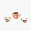 Flower Ring Set