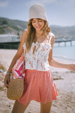Flowy High-Rise Mini Skirt