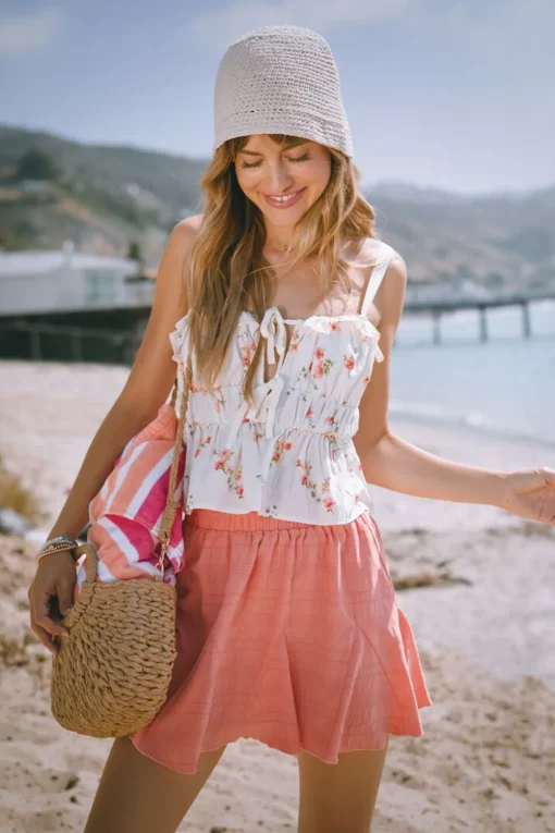 Flowy High-Rise Mini Skirt