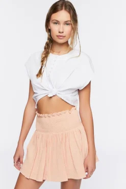 Flowy High-Rise Mini Skirt