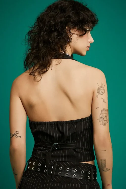 Frankie And The Studs Halter Top
