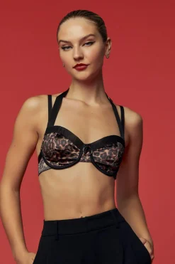 Fredericks Of Hollywood Leopard Bra