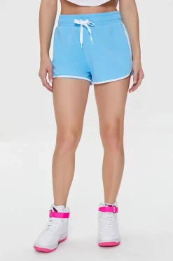 French Terry Drawstring Ringer Shorts