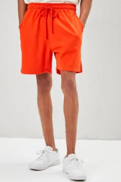 French Terry Drawstring Shorts