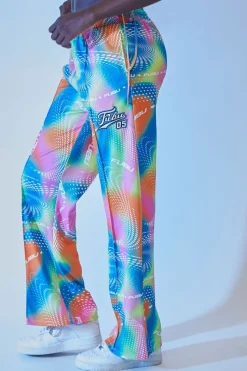 Fubu Abstract Print Pants