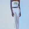 Fubu Embroidered Mesh Pants