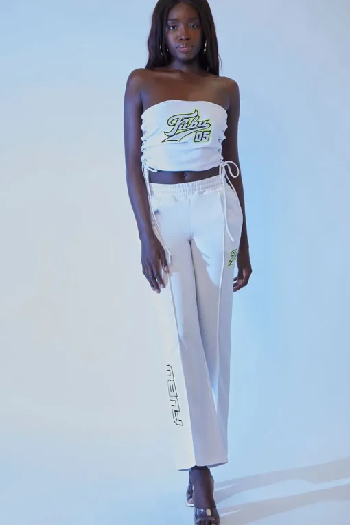 Fubu Embroidered Mesh Pants