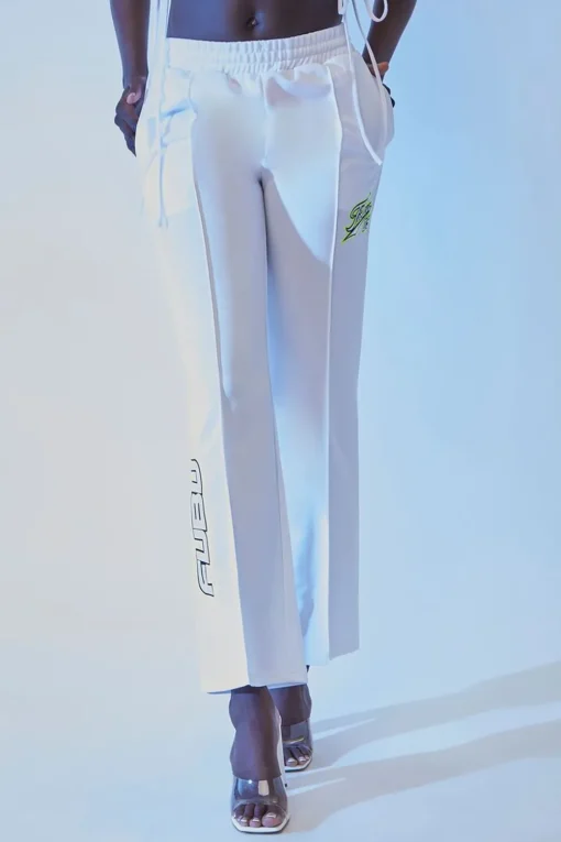 Fubu Embroidered Mesh Pants