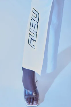 Fubu Embroidered Mesh Pants
