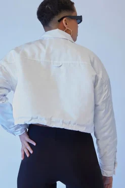 Fubu Toggle-Hem Cropped Jacket