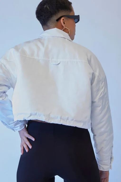 Fubu Toggle-Hem Cropped Jacket