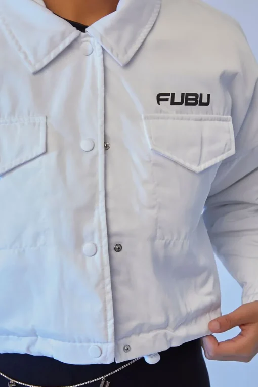 Fubu Toggle-Hem Cropped Jacket