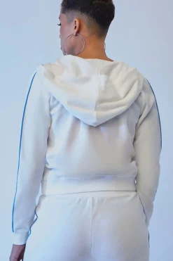 Fubu Velour Zip-Up Hoodie