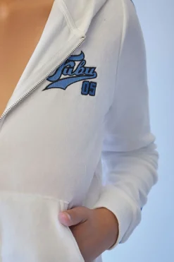 Fubu Velour Zip-Up Hoodie
