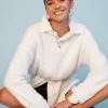 Fuzzy Half-Zip Sweater
