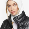 Fuzzy Knit Balaclava Hood