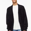 Fuzzy Knit Cardigan Sweater