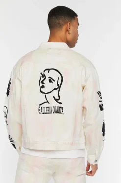 Galleria Quarta Graphic Trucker Jacket
