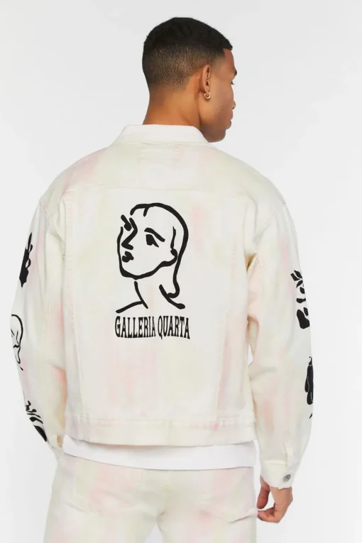 Galleria Quarta Graphic Trucker Jacket