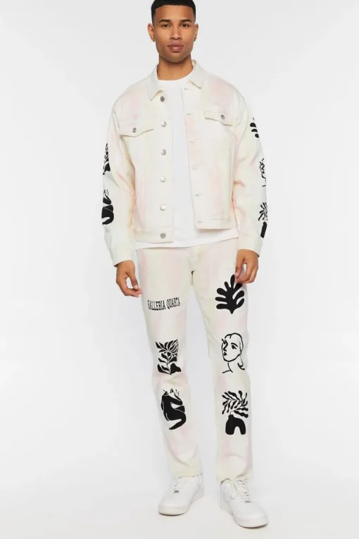 Galleria Quarta Graphic Trucker Jacket