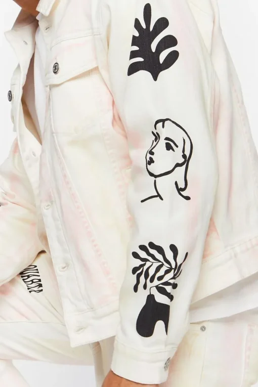 Galleria Quarta Graphic Trucker Jacket