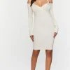 Gauze Surplice Halter Mini Dress