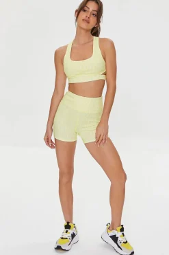 Gingham Racerback Sports Bra
