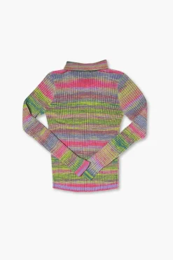Girls Abstract Print Cardigan Sweater (Kids)
