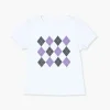 Girls Argyle Graphic Tee (Kids)
