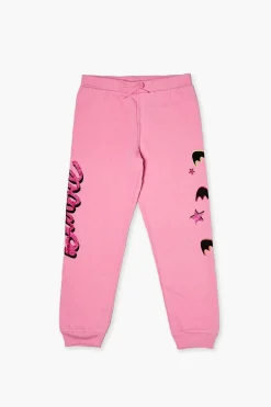 Girls Barbie Bat Graphic Joggers (Kids)
