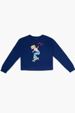 Girls Betty Boop Graphic Tee (Kids)