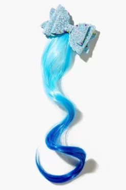 Girls Bow Clip Hair Extension (Kids)