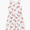 Girls Butterfly Checkered Dress (Kids)