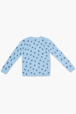 Girls Butterfly Print Cardigan Sweater (Kids)