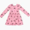 Girls Butterfly Print Dress (Kids)
