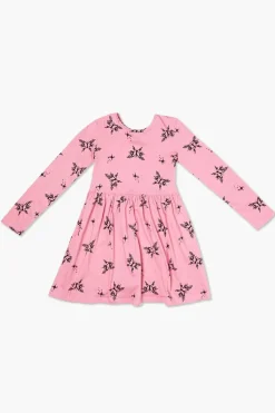 Girls Butterfly Print Dress (Kids)