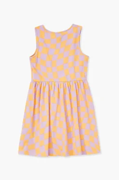 Girls Checkered Dress (Kids)