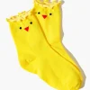 Girls Chick Graphic Crew Socks (Kids)