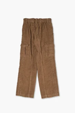 Girls Corduroy Cargo Pants (Kids)