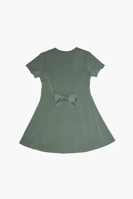 Girls Crepe A-Line Dress (Kids)