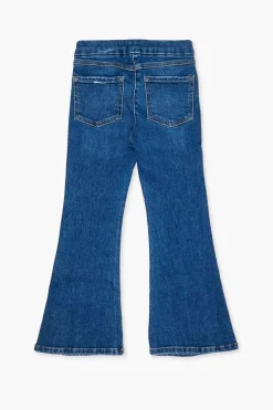 Girls Distressed Flare Jeans (Kids)